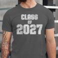 Class Of 2027 Shirt Senior Graduation 2027 Unisex Jersey T-Shirt