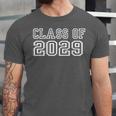 Class Of 2029 Graduation School Vintage Spirit Senior 2029 Unisex Jersey T-Shirt