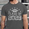 Class Of 2029 Grow With Me Graduation Back To School Unisex Jersey T-Shirt