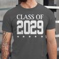 Class Of 2029 School Graduation Graduate s Unisex Jersey T-Shirt