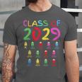 Class Of 2029 Senior Class 2029 Idea Graduation Grow With Me Unisex Jersey T-Shirt