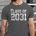 Class Of 2031 Graduation Kindergarten Back To School Unisex Jersey T-Shirt