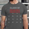 Class Of 2031 Graduation T-Shirt With Space For Hand Prints Unisex Jersey T-Shirt