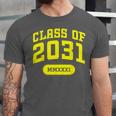 Class Of 2031 Shirts For Kindergarten Photo To Graduation Unisex Jersey T-Shirt