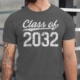 Class Of 2032 Grow With Me Graduation Unisex Jersey T-Shirt
