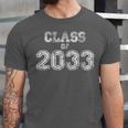 Class Of 2033 Shirt Senior 2033 Graduation Him Her Unisex Jersey T-Shirt