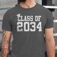 Class Of 2034 Grow With Me First Day Of School Graduation Unisex Jersey T-Shirt