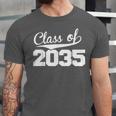 Class Of 2035 Kid To Adult Future Years Graduation Keepsake Unisex Jersey T-Shirt