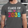 Class Of 2035 Kindergarten Pre K Grow With Me Graduation Unisex Jersey T-Shirt