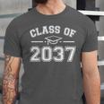 Class Of 2037 Grow With Me Graduation First Day Kindergarten Unisex Jersey T-Shirt