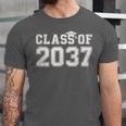Class Of 2037 Kindergarten To Graduation First Day Of School Unisex Jersey T-Shirt