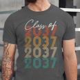 Class Of 2037 Vintage Kindergarten To Graduation Unisex Jersey T-Shirt