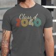 Class Of 2040 Senior Graduate 2040 Graduation Unisex Jersey T-Shirt