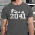 Class Of 2041 Grow With Me Graduation First Day Of School Unisex Jersey T-Shirt