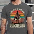 Classic Western Nostalgia Cowboy Sunset Unisex Jersey T-Shirt