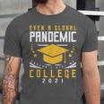 College 2021 Degree Graduation Graduate Unisex Jersey T-Shirt