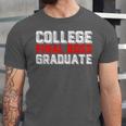 College Final Boss Graduate University Grad Gamer Graduation Unisex Jersey T-Shirt