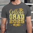 College Grad Class Of 2025 Senior Graduate Graduation Unisex Jersey T-Shirt