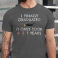 College Graduation Class Of 2021 Finally Graduated Unisex Jersey T-Shirt