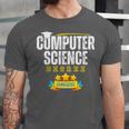 Computer Science Degree Graduation Senior Celebration Grad Unisex Jersey T-Shirt