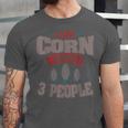 Corn Enthusiast Introvert Maize Farmer Planter Grower Unisex Jersey T-Shirt