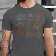 Cozy Bookish Fall Vibes Pumpkin Latte Books Autumn Reading Unisex Jersey T-Shirt