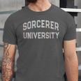 Crazy Sarcastic SORCERER UNIVERSITY Introvert Anti Social Unisex Jersey T-Shirt Crazy Sarcastic SORCERER UNIVERSITY Introvert Anti Social Unisex Jersey T-Shirt