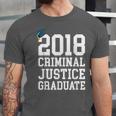 Criminal Justice Major Shirt 2018 Graduate Graduation E Unisex Jersey T-Shirt