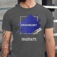 Criminology Graduation Graduated Degree University Student Unisex Jersey T-Shirt