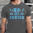 Cross Country Senior Night Senior 2025 Graduation Party 25 Unisex Jersey T-Shirt