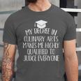 Culinary Arts Major Graduation Unisex Jersey T-Shirt