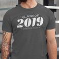 Cute Class Of 2019 Distressed Senior Graduation 2019 Unisex Jersey T-Shirt