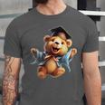 Cute Graduation Bear To Celebrate Your Graduate Unisex Jersey T-Shirt