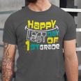 Cute Happy Last Day Of 1st Grade Shirt Kids Graduation Unisex Jersey T-Shirt