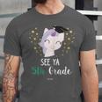 Cute Unicorn See Ya 5th Grade Graduation Shirt Unisex Jersey T-Shirt