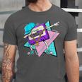 Dabbing Cassette Tape 70s 80s 80s Outfit Nostalgia Unisex Jersey T-Shirt