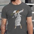 Dabbing Graduation Class Of 2025 Woman Graduation Unisex Jersey T-Shirt