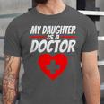 My Daughter Is A Doctor Shirt Proud Parents Graduation Unisex Jersey T-Shirt