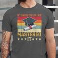 My Daughter In Law Mastered It Master's Graduation Vintage Unisex Jersey T-Shirt