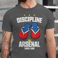 Discipline Arsenal Pinoy Nostalgia Filipino Tsinelas Unisex Jersey T-Shirt