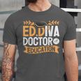 Doctor Of Education EdD Graduation ED Diva Unisex Jersey T-Shirt