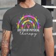 Doctor Of Physical Therapy Therapist DPT Graduation Rainbow Unisex Jersey T-Shirt