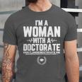 Doctorate Graduation For Doctorate Of Education Unisex Jersey T-Shirt