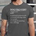 Dogtrovert Definition For Introverts Dog Parents Unisex Jersey T-Shirt Dogtrovert Definition For Introverts Dog Parents Unisex Jersey T-Shirt
