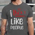 I Don't Like People Introvert Small Unisex Jersey T-Shirt I Don't Like People Introvert Small Unisex Jersey T-Shirt