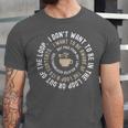 I Don't Want To Be In The Loop Introvert Coffee Lover Unisex Jersey T-Shirt
