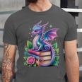 Dragon Book Fantasy Reading Unisex Jersey T-Shirt Dragon Book Fantasy Reading Unisex Jersey T-Shirt