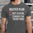 DVM Veterinarian Graduation Doctor Veterinary Medicine Unisex Jersey T-Shirt