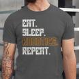 Eat Sleep Robotics Repeat Shirt Graduation Unisex Jersey T-Shirt