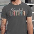 Educated Latina Proud Graduate Latinas Pride Graduation Unisex Jersey T-Shirt
